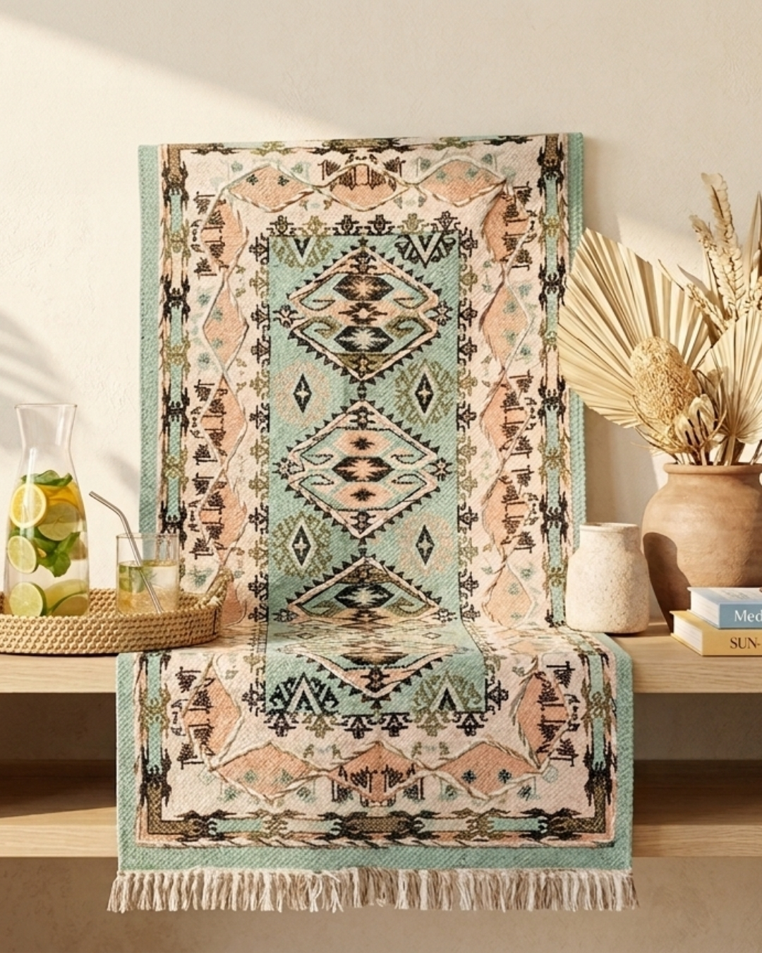 Hand-knotting textile art